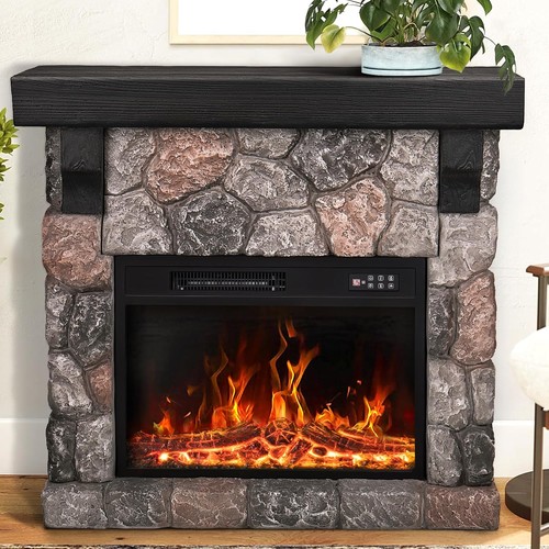 36inch electric fireplace with - 36inch,